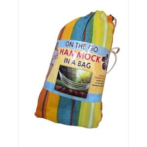 Hammock In A‎ Bag- On The Go- Multicolored NEW